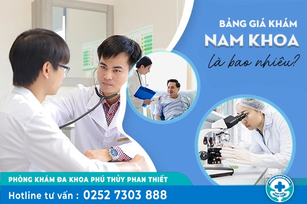 Chi Phí Khám Nam Khoa Bao Nhiêu?