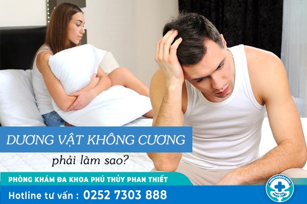 Dương vật không cương thì phải làm sao?