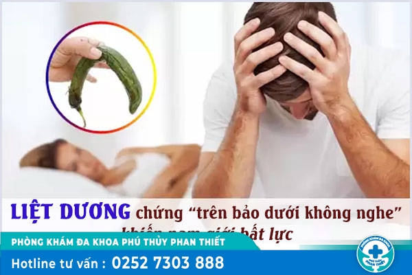 Dấu hiệu & Nguyên nhân liệt dương nam giới thường gặp