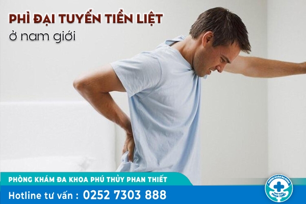 Triệu chứng phì đại tuyến tiền liệt ở nam